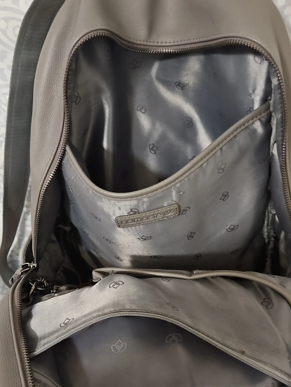 Vegan Leather Backpack